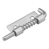 4pcs 304 Stainless Steel Flat Pin Hinge Spring Latch Movable