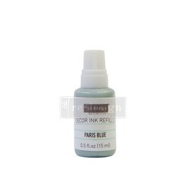 Redesign Décor 655350655938 Decor Ink Refill-Paris Blue-1 Bottle, 15ml