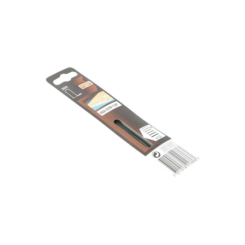 Fret Saw Replacement Blades for Wood, Set of 12 in