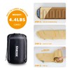 KANYAK Warm Lightweight Compressible Envelope Sleeping Bag for Hiking Trekking