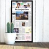 Fxojyvo 11x22 Newspaper Frame Set of 4, Display 11 x