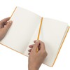 Bullet Journal A5 Dotted Notebook with Faux Leather Hardback Cover