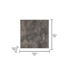 FloorPops FP3330 Brownstone Peel & Stick Peel and Stick Floor