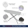 Encasa XO Ironing Board Cover and Pad 54"x15" - Thick
