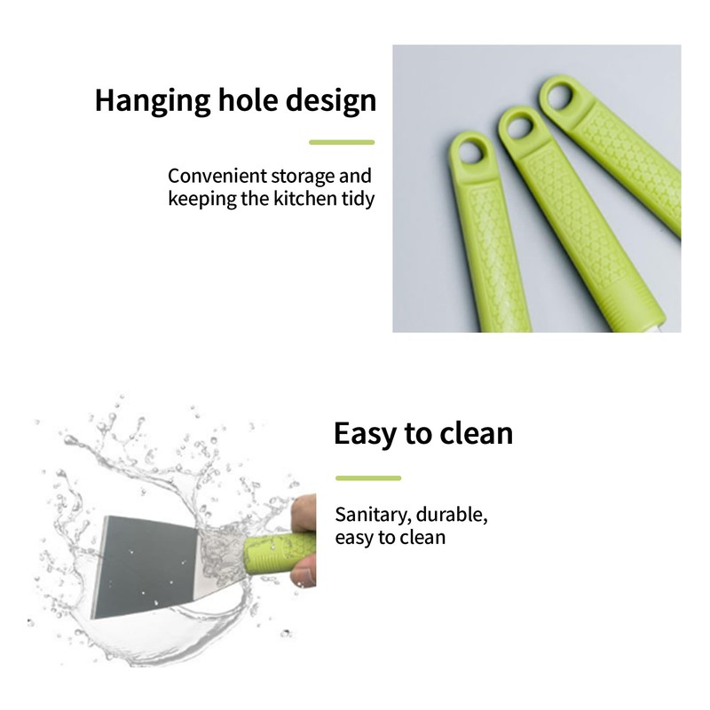 6 Pcs Kitchen Tool Set - Stainless Steel Kitchen Handle