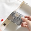 MAIANY Pill Box, 2 Pieces Travel Pill Organiser