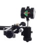 ZSHJGJR Compound Bow Visor Single Needle Pin Bow Sight 4x