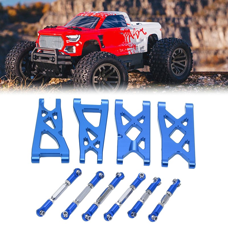 RC Aluminum Front Rear Suspension Arms and Pull Rod Steering