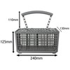 Spares2go Cutlery Basket Cage & Lid for Electrolux Dishwasher (Removable