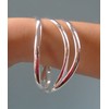 JAZZY BANGLE BRACELET SET OF 3 - Interlocking