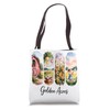 Barn Lanterns Cornfield Whimsy Nature Scene Tote Bag