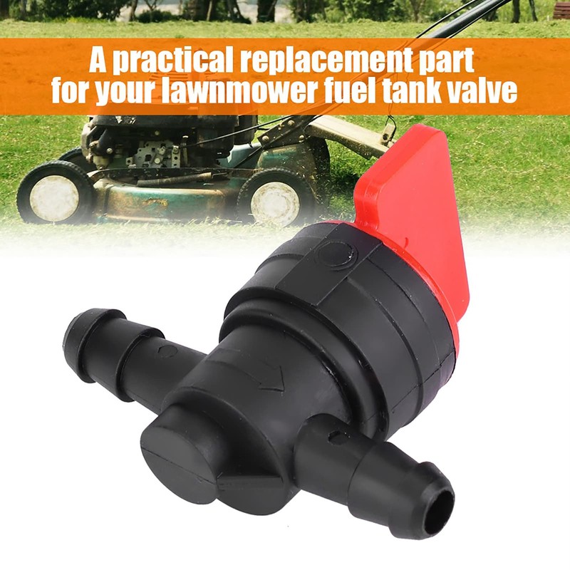 5Pcs 1/4in Fuel Cut Off Valve, Inline Fuel Shut Off