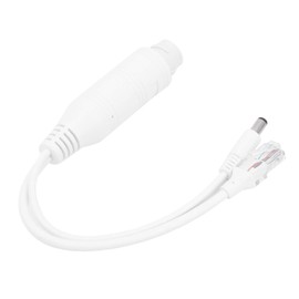 Socobeta POE Splitter Injector Wasserdichter POE Splitter 48V bis 12V POE Adapter für IP-Kamera Außen-Innenbereich Verwendung mit Regenschutz-Abdeckungssatz