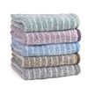 Hipruict Kitchen Towels with Hanging Loop, Pack of 5 Absorbent