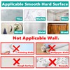 BARONAGE Adhesive Hooks, Heavy Duty Stick on Wall Hooks Robe