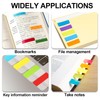 Sticky Tabs, 500 Pcs Book Tabs, Page Markers Tabs, Writable