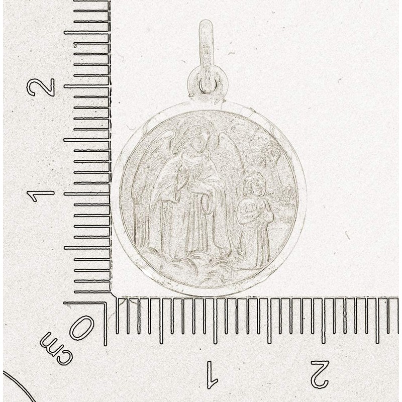 Guardian Angel Pendant in 925 Silver
