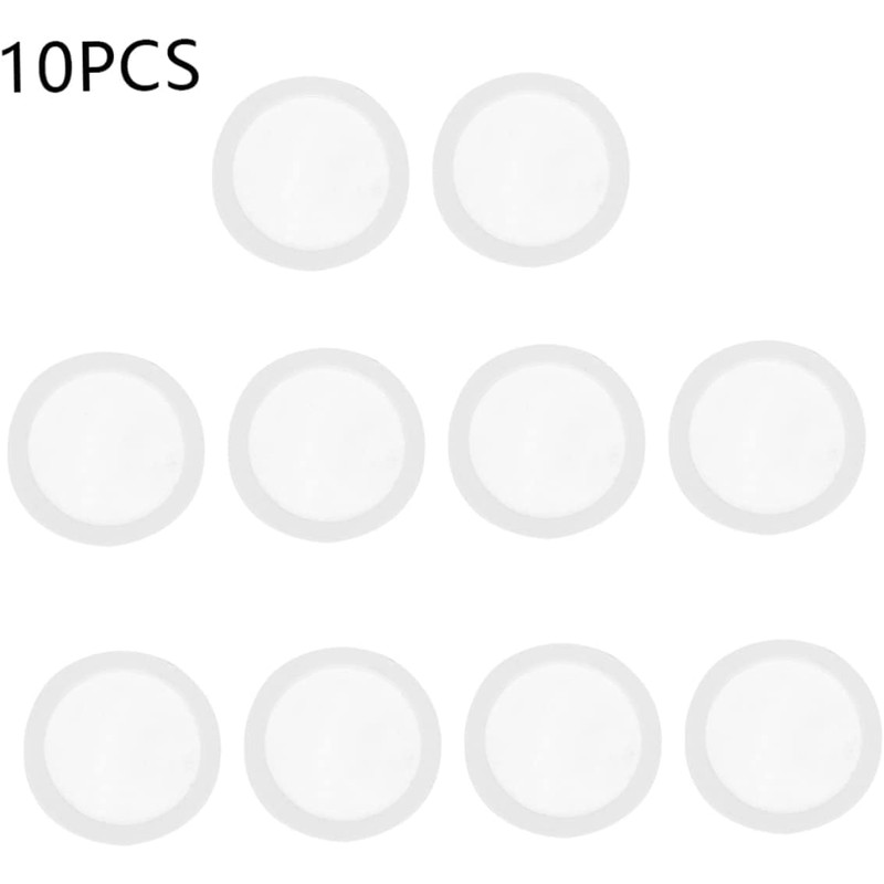 10Pcs White Flute Membrane Transparent Membrane Mouth Parts Accessories Kazoos