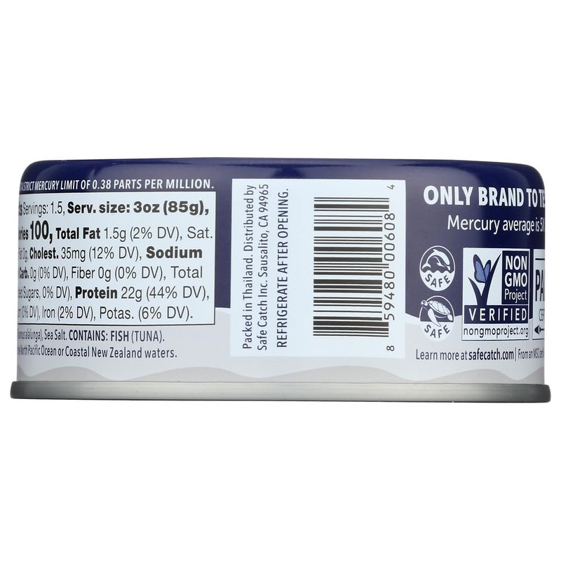 Safe Catch - Wild Albacore Tuna Canned - 5 oz.