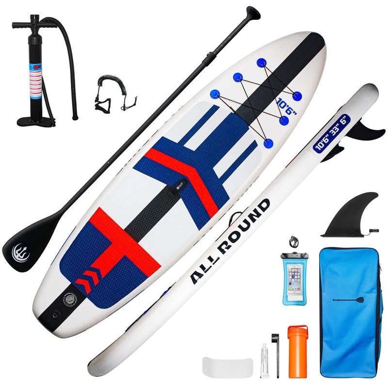 KOKEBREN Inflatable Stand Up Paddle Boards with Paddle Board Accessories