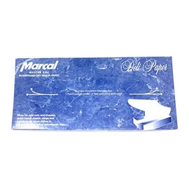 Marcal Wax Paper MC12 Master Size. 12 Inch by 10.75 Inch. Pack of 500, White