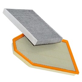 Engine Air Filter & Cabin Air Filter Combo Set 04861746AB Fit for Dodge Challenger Charger 11-23 for Chrysler 300 2011-2023 Replaces# 68071668AA