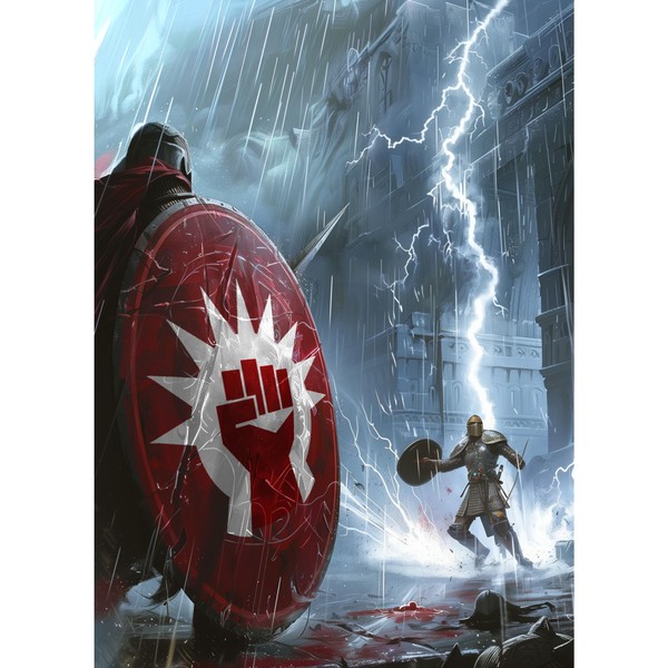 MTG (Boros Red/White) - 100ct Matte TCG Card Art Sleeves