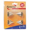 Dynavox Sub Watt Absorbers for Speakers Set of 4 Chrome