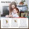60 Minute Visual Timer with Protective Case, Rainbow Disk Countdown