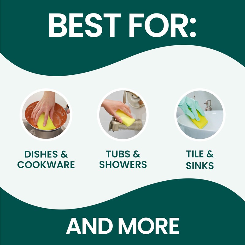 Scotch-Brite Dobie Pad, Sponge for All Purpose Cleaning of Kitchen,