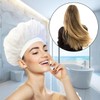 2-Pack Net Plopping Cap - Breathable Mesh for Curly Hair