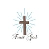 CafePress Trust God Rectangle Car Bumper Magnet