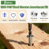 1200 PCS Stainless Steel Wood Screws Assortment Kit,Self Tapping Screws
