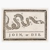HOF Trading Join Or Die - Benjamin Franklin Vinyl Sticker