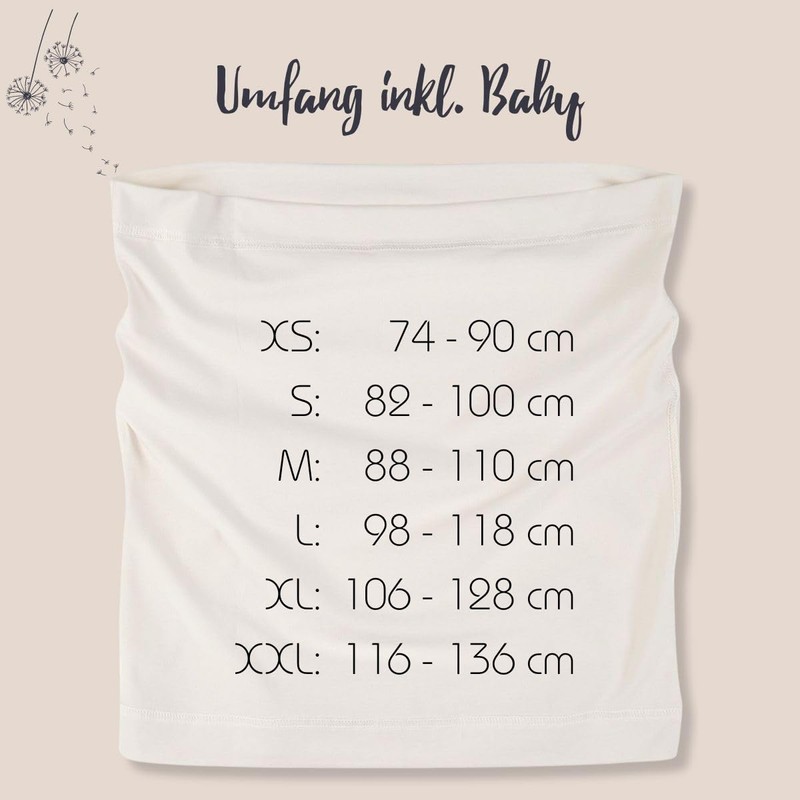 Hoppediz Baby Bonding Top for Birth, Sectio and Postpartum, Organic