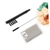 FOMIYES Multifunctional Cleaning Kit Brush Cloth for Earring Cleaning Random