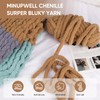 8 Packs Jumbo Chunky Chenille Yarn - 1820g(64oz)254 Yards (761ft)