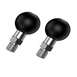 1" Ball Mount Tragbare Stativ Ball Adapter Motorrad ATV Rückspiegel Schraube Kugelkopf 3/8-16 Kompatibel mit RAM Mount（SZ-3/8 * 2）