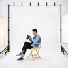 OPKING 10x12Ft Backdrop Stand Heavy Duty, Adjustable Photo Backdrop Stand
