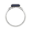 Silpada 'Mediterranean Blue' Sterling Silver Lab-Created Sapphire Ring, Size 10,