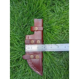 Handmade Custom Handmade 5.5”Fixed blade Leather Sheath / Holster / Case /vertical Knife