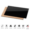 KAITELA Black Acrylic Sheet 8" x 12" Cast Plexiglass Panel