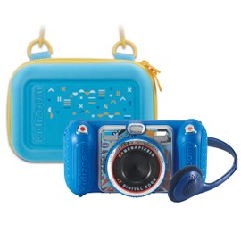 VTech KidiZoom Duo Pro Bundle with Free Bag - For A Short Time Only - Children's Camera with 2 Cameras, Photo and Video Function, Games, Music Player and Much More