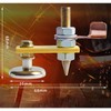BOROCO Welding Auxiliary Clamp Ground Clamp Welding Machine Durable Magnetic