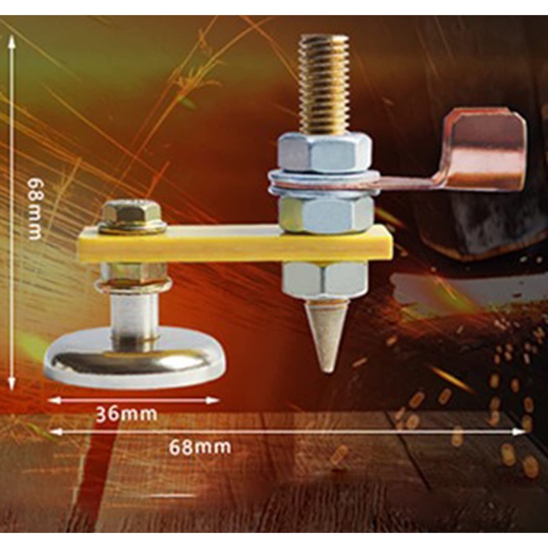 BOROCO Welding Auxiliary Clamp Ground Clamp Welding Machine Durable Magnetic