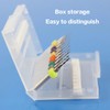 Visxcnu 20 Piece Micro Drill Bit Set, Mixed Colour 0.1
