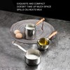 450ML Stainless Steel Butter Warmer Mini Butter Coffee Milk Pot