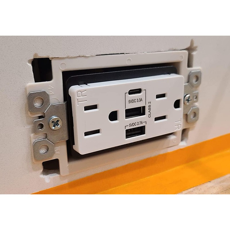 iMBAPrice IMBA-BE2-5 (UL Listed) 2-Gang Non-Metallic Electrical Power Outlet Box