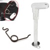 Txouoxt Fuel Door Hinge Pin With Gas Door Spring for