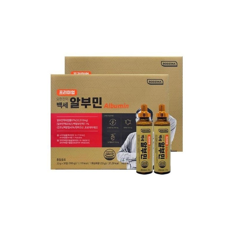 sellerhub [Half Club] Premium Oh Han-jin's Baekse Albumin 33g 30